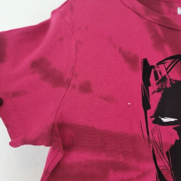 Marvel Artist Series Nikkolas Smith Black Panther Cropped Dye Tee T-Shirt Sz L - Picture 7 of 11